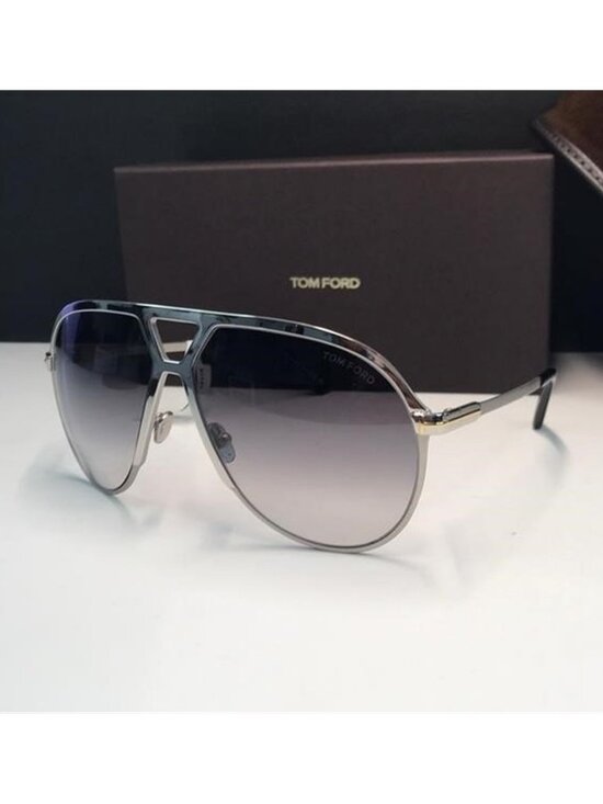 ? - New Authentic Tom Ford Xavier Smoke Gradient Pilot Sunglasses FT1060 16B… main image 4